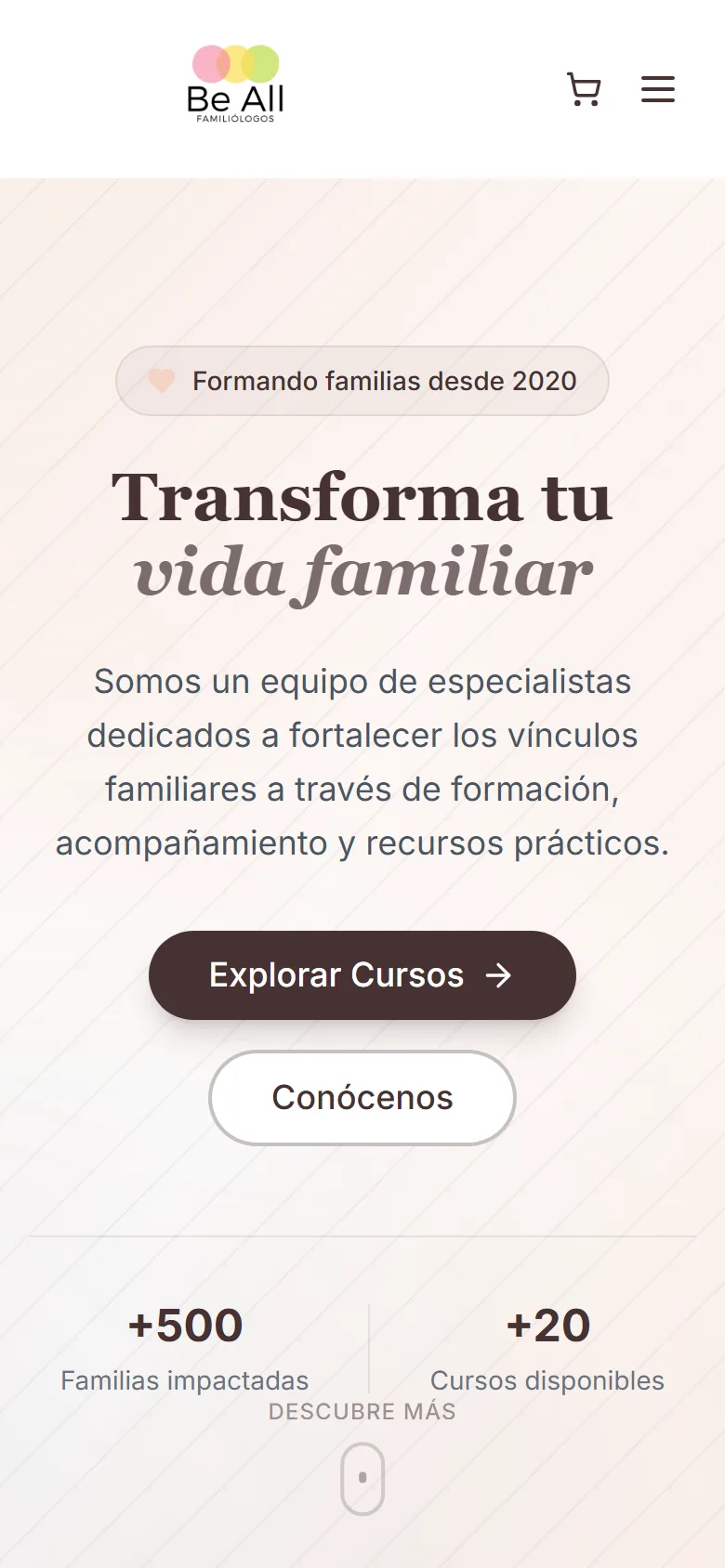 The same catalog on the device where the audience actually enrolls.